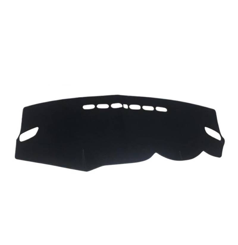 Auto Dash Mat Abdeckung Für Outlander 3 Für PHEV 2013-2020 Auto Dashboard Abdeckung Sonnenschutz Vermeiden Licht Matte Pad Instrument Panel Teppiche(A RHD Black Side) von YUNLL
