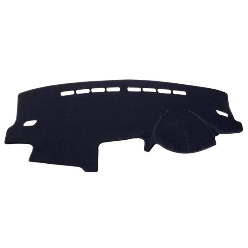Auto Dash Mat Abdeckung Für Polo Für 6R Für 6C 2009 2010 2011 2012 2013 2014 2015 2016 Auto Dashboard Mat Dash Matte Sonnenschutz Schutz Teppich(RHD BLACK) von YUNLL