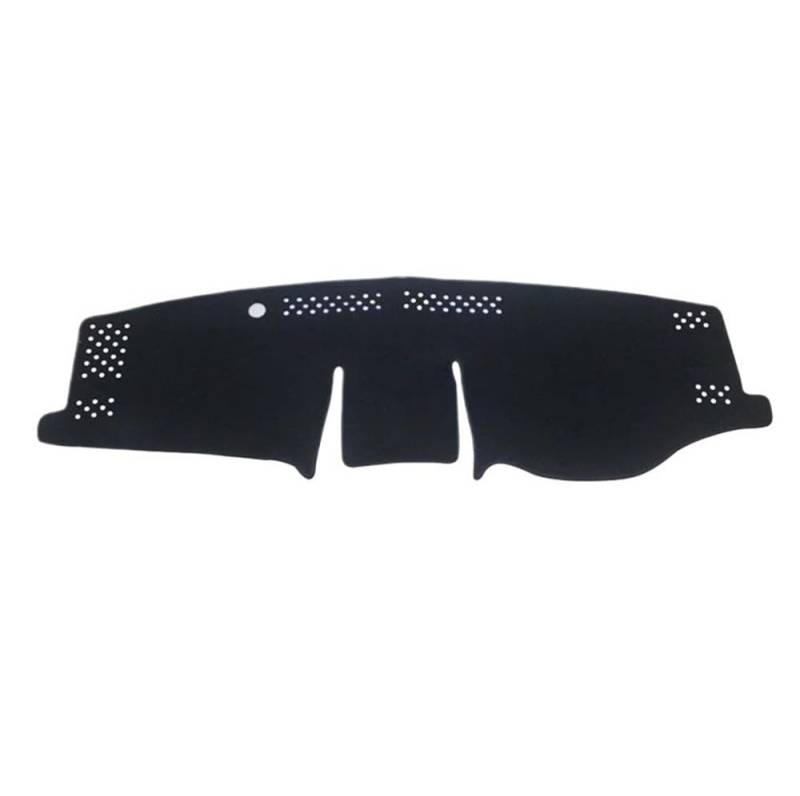 Auto Dash Mat Abdeckung Für RAV4 Für XA50 2019 2020 2021 2022 2023 Anti-Slip Matte Dashboard Abdeckung Pad Sonnenschirm Auto Zubehör(Black Side RHD) von YUNLL