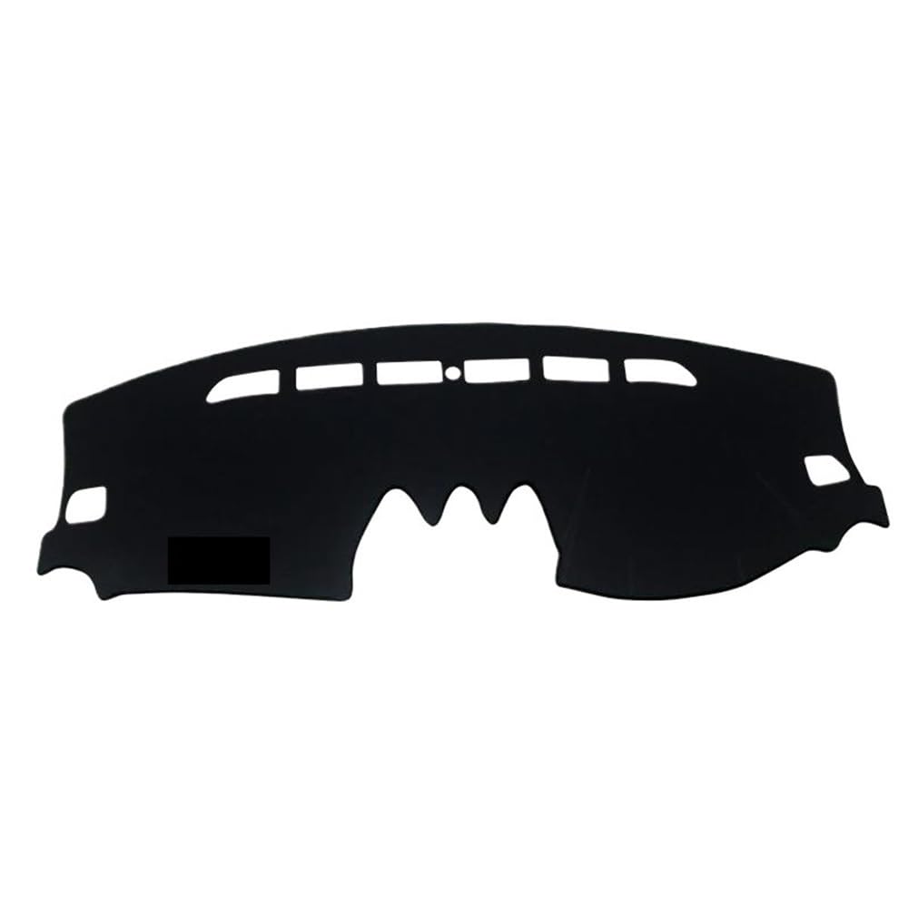 Auto Dash Mat Abdeckung Für Suzuki Für Vitara LY 2015-2022 Auto Dashboard Abdeckung Matte Sonnenschutz Pad Instrume Panel Teppiche Zubehör(A RHD Black Side) von YUNLL