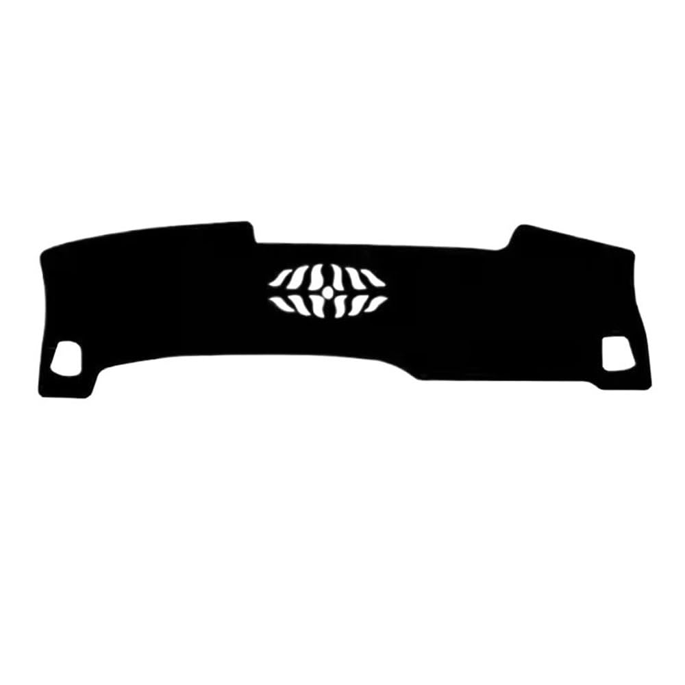 Auto Dash Mat Abdeckung Für Tiggo 9 2023-2025 ﻿LHD Rutschfeste Auto-Armaturenbrett-Abdeckung Armaturenbrett-Matte Teppich-Kissen Sonnenschutz-Zubehör(Black) von YUNLL