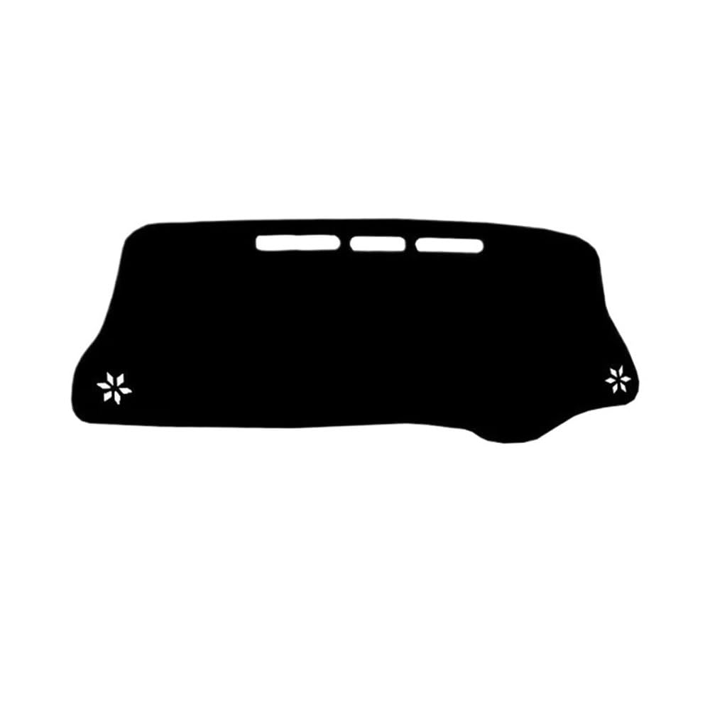 Auto Dash Mat Abdeckung Für Vitz 2018-2020 Auto Auto Innen Dashboard Abdeckung Mittelkonsole Schutz Teppich Sonnenschutz Zubehör(RHD) von YUNLL