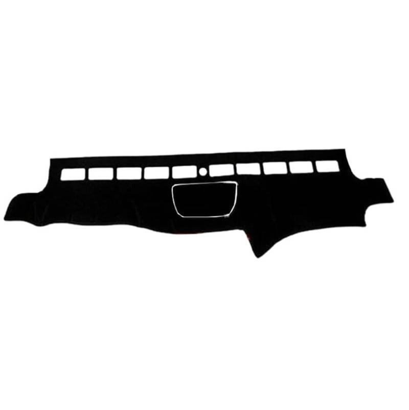 Auto Dash Mat Abdeckung Für Wrangler JK 2007–2017 Auto-Innen-Armaturenbrett-Abdeckung Mittelkonsolen-Schutz Teppich Sonnenschutz Absorbiert Sonnenlicht(LHD) von YUNLL