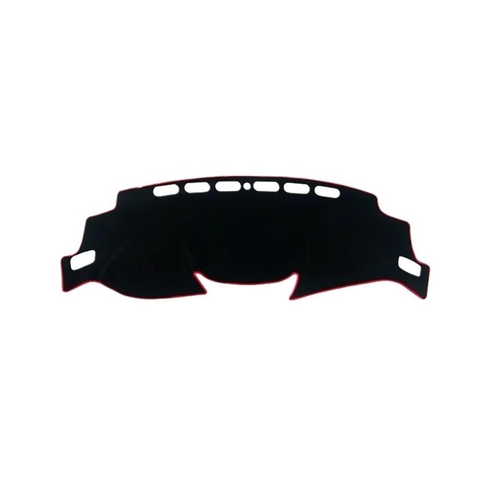 Auto Dash Mat Abdeckung Für X-trail Für X Trail Für T32 2014-2020 Auto Dashboard Abdeckung Vermeiden Licht Pad Instrument Panel Matte Teppiche Zubehör(LHD Red Side) von YUNLL