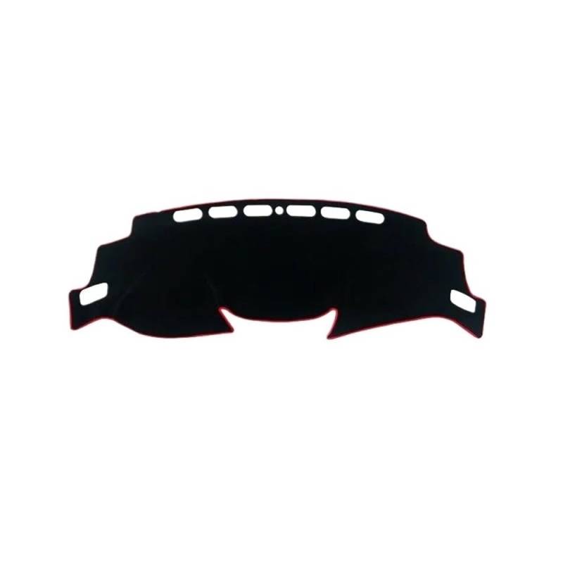 Auto Dash Mat Abdeckung Für X-trail Für X Trail Für T32 2014-2020 Auto Dashboard Abdeckung Vermeiden Licht Pad Instrument Panel Matte Teppiche Zubehör(LHD Red Side) von YUNLL