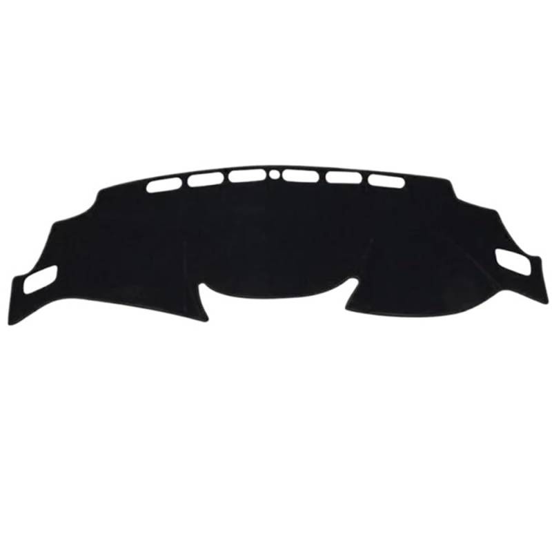 Auto Dash Mat Abdeckung Für Xtrail Für X-Trail Für Rogue Für T32 2014-2020 Dashboard Abdeckung Matte Pad Dash Sonnenschutzdach Teppich(Right Hand Drive,Black) von YUNLL