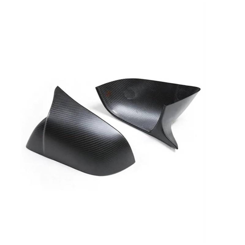 Rückspiegelabdeckung Für 370Z Für Z34 2008-2019 Spiegel Abdeckung Auto Außentür Seite Dichtung Matte Carbon Fiber Rückansicht Kappe Reverse Fall Shell(A) von YUNLL