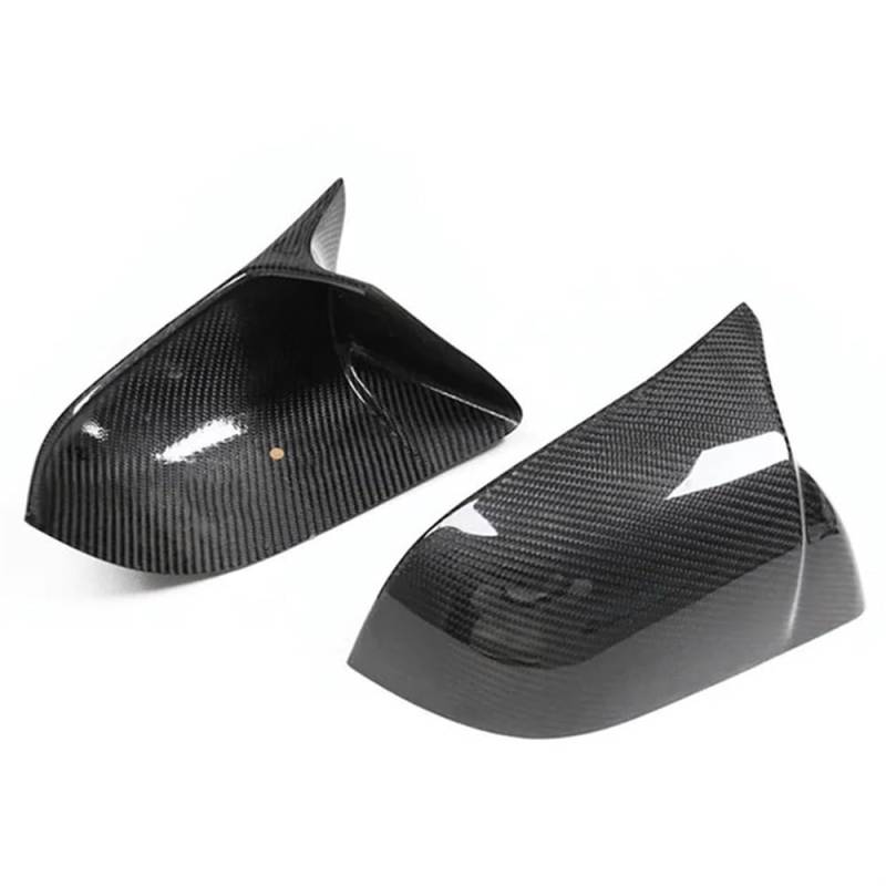 Rückspiegelabdeckung Für 370Z Für Z34 2008-2019 Spiegel Abdeckung Auto Außentür Seite Dichtung Matte Carbon Fiber Rückansicht Kappe Reverse Fall Shell(B) von YUNLL