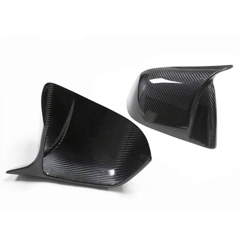 Rückspiegelabdeckung Für 370Z Für Z34 2008-2019 Spiegel Abdeckung Auto Außentür Seite Dichtung Matte Carbon Fiber Rückansicht Kappe Reverse Fall Shell(C) von YUNLL
