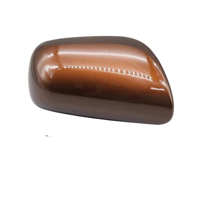 Rückspiegelabdeckung Für Corolla Für Altis 2007 2008 2009 2010 2011-2013 Autospiegelkappe Flügelseitenrückspiegelschalenabdeckung Gehäuse Lackiert(Brown Right) von YUNLL