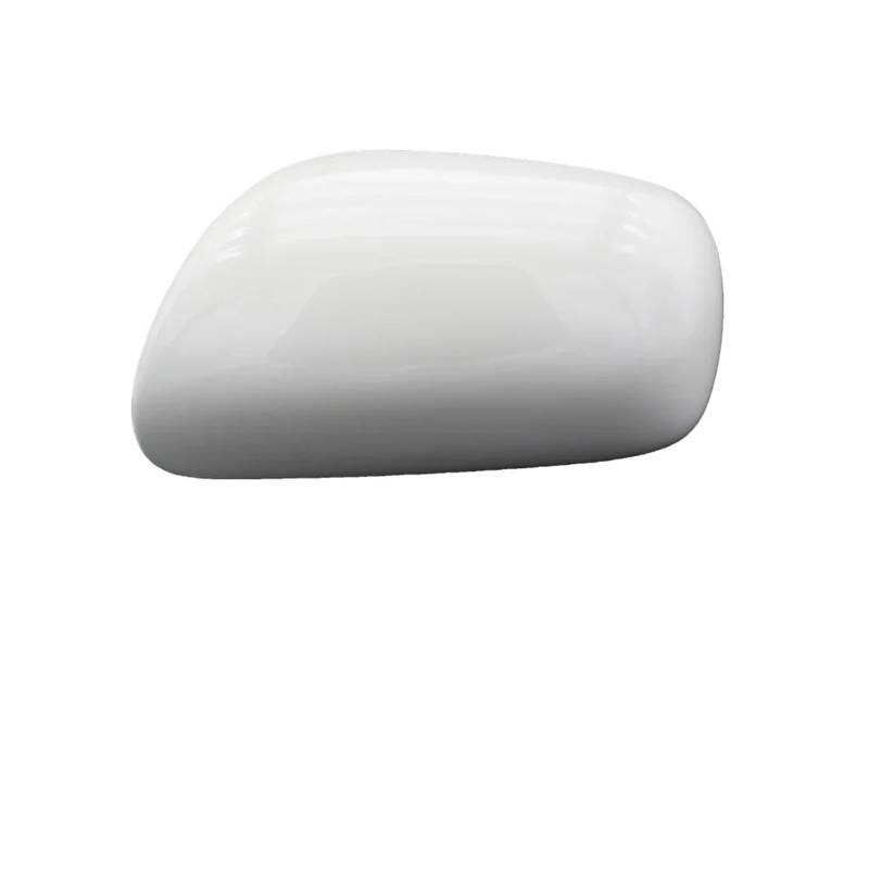 Rückspiegelabdeckung Für Corolla Für Altis 2007 2008 2009 2010 2011-2013 Autospiegelkappe Flügelseitenrückspiegelschalenabdeckung Gehäuse Lackiert(White Left) von YUNLL
