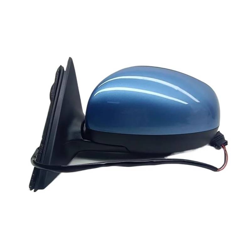Rückspiegelabdeckung Für Fabia 2008 2009 2010 2011 2012 2013 2014 Rückspiegel Abdeckung Shell Rahmen Objektiv Seite Spiegel Deckel Objektiv(LH mirror with color) von YUNLL
