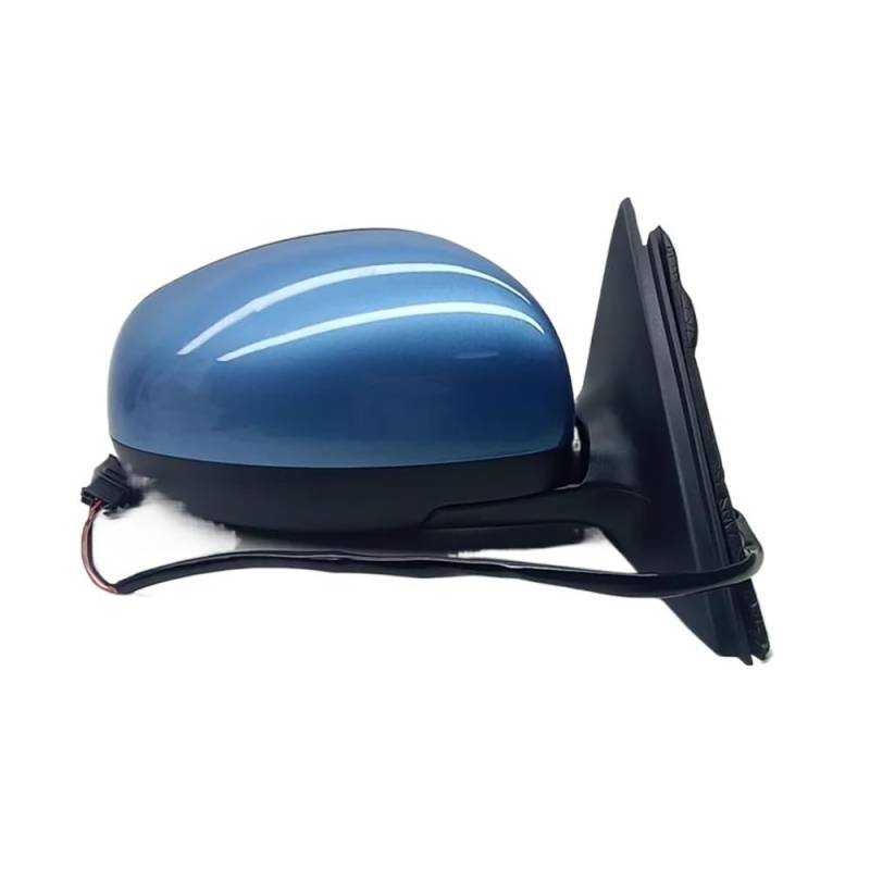 Rückspiegelabdeckung Für Fabia 2008 2009 2010 2011 2012 2013 2014 Rückspiegel Abdeckung Shell Rahmen Objektiv Seite Spiegel Deckel Objektiv(RH mirror with color) von YUNLL