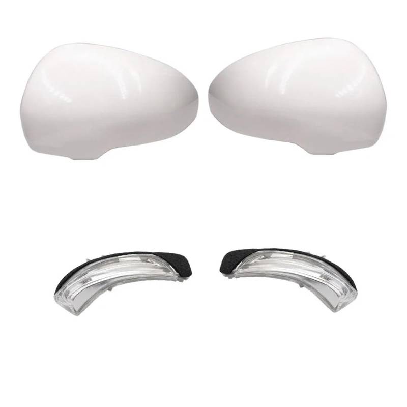 Rückspiegelabdeckung Für Reiz 2010-2012 Für Prius 2011-2020 Auto Äußere Rückspiegel Abdeckung Seite Auto Spiegel Signal Lampe Blinker(1set) von YUNLL