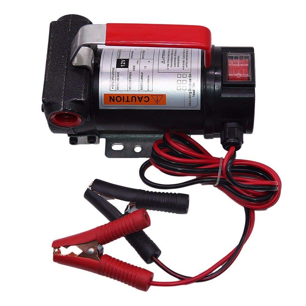Ölabsaugpumpe 12V YUNRUX Ölpumpe Absaugpumpe Pumpe Dieselpumpe Öl Heizölpumpe Fasspumpe Kraftstoffpumpe elektrisch Ölabsaugpumpe 12V YUNRUX Ölpumpe Absaugpumpe Pumpe Dieselpumpe Öl Heizölpumpe Fasspumpe Kraftstoffpumpe elektrisch von YUNRUX