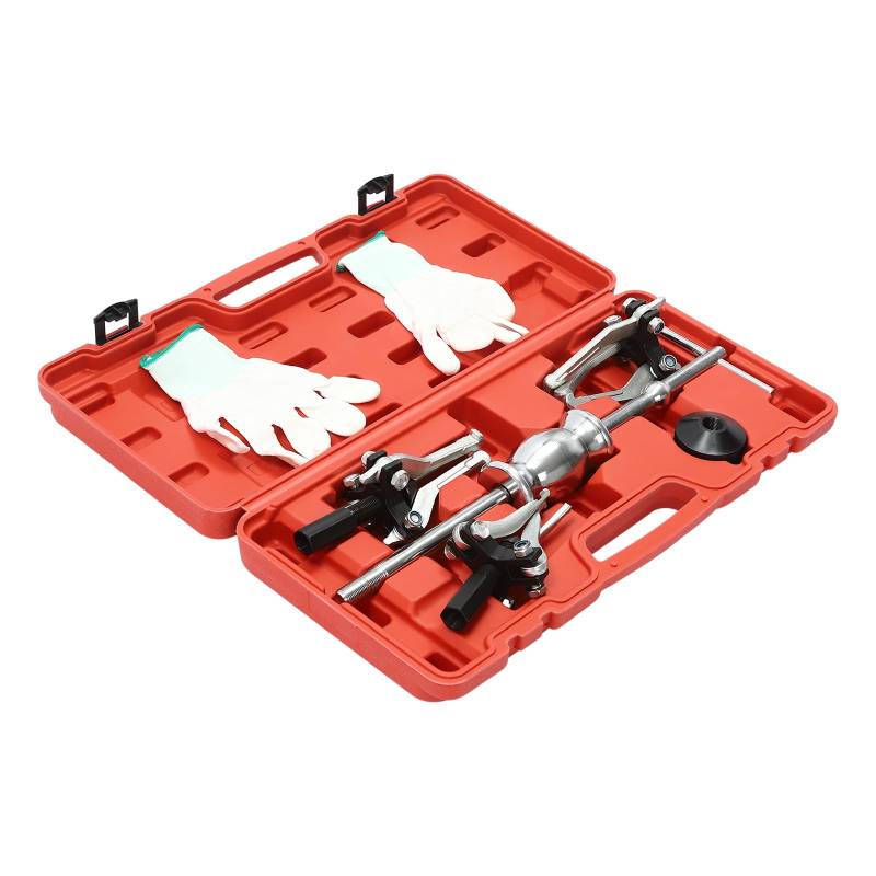 YUNRUX Grundloch Lagerabzieher Innenlager Abzieher Werkzeugsatz 30-80 mm 15-38 mm Interne Abzieher 15-80 mm Externer Abziehvorrichtung Lagerschieber-Abzieher-Set Innen- & Außen-Zahnradabzieher von YUNRUX