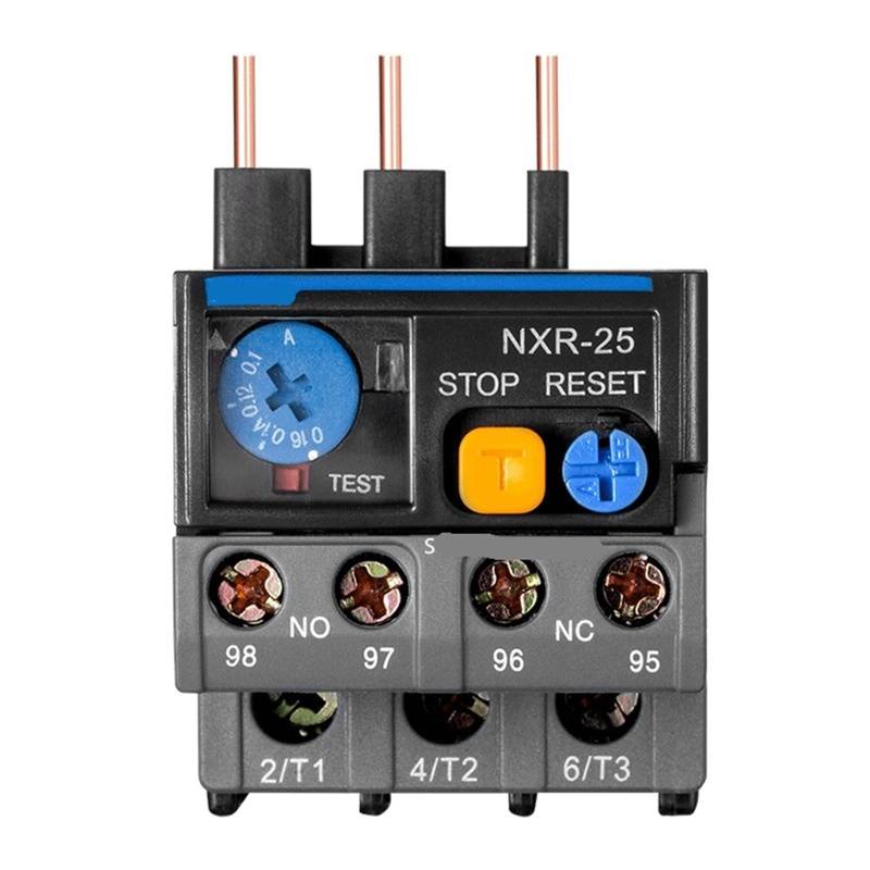 Relais NXR-25 0,63~1A-17-25A NXR-38 23A-32A-30A-40A NXR-100 80A-100A Thermisches Überlastrelais for NXC AC-Schütz, 1 Stück(NXR-25 1.6-2.5A) von YUOBRUVB