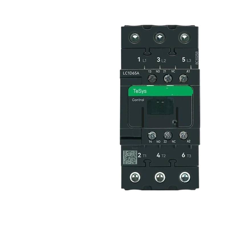 Schwarze Version Dreipoliger AC-Schütz LC1D40 LC1D50 LC1D65 B7C F7C Q7C M7C 24 V 110 V 220 V 380 V 1 Stücke(AC LC1D50A,220V) von YUOBRUVB