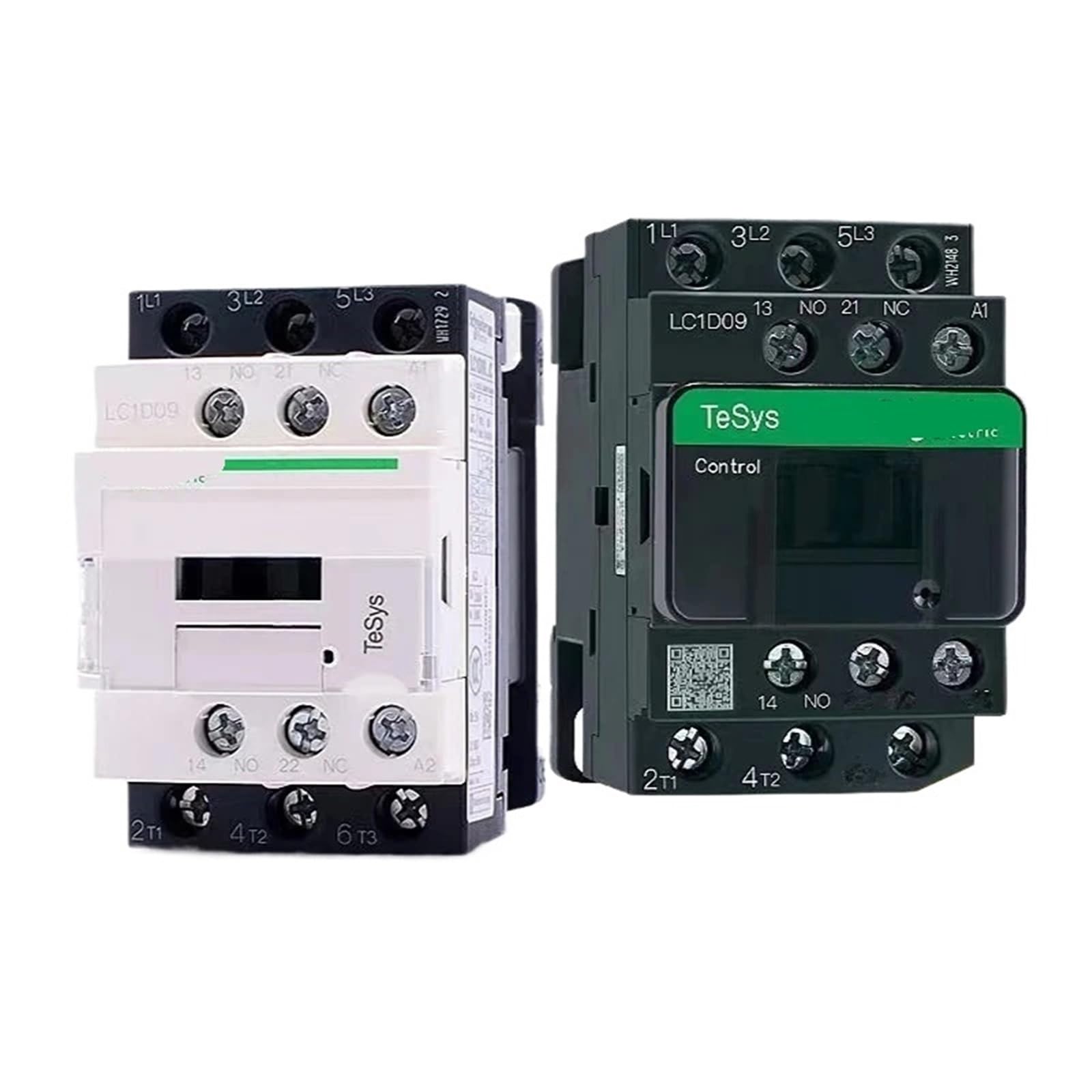 Schwarzer AC-Schütz dreipolig LC1D09 LC1D12 LC1D18 LC1D25 LC1D32 LC1D38 B7C F7C Q7C M7C 24 V 110 V 220 V 380 V 1 Stück(AC LC1D09A,110V) von YUOBRUVB