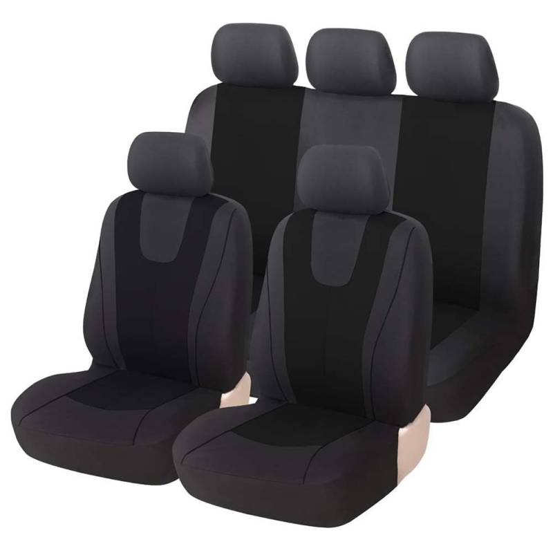 YUSOPOADS Auto SitzbezüGe Sets FüR Lexus UX 250h Hybrid 2019 2020 2021 2022 2023 2024,Allwetter rutschfest Wasserdicht Atmungsaktiv Schonbezug Set Sitzkissenschutz,A- 5 Seats von YUSOPOADS