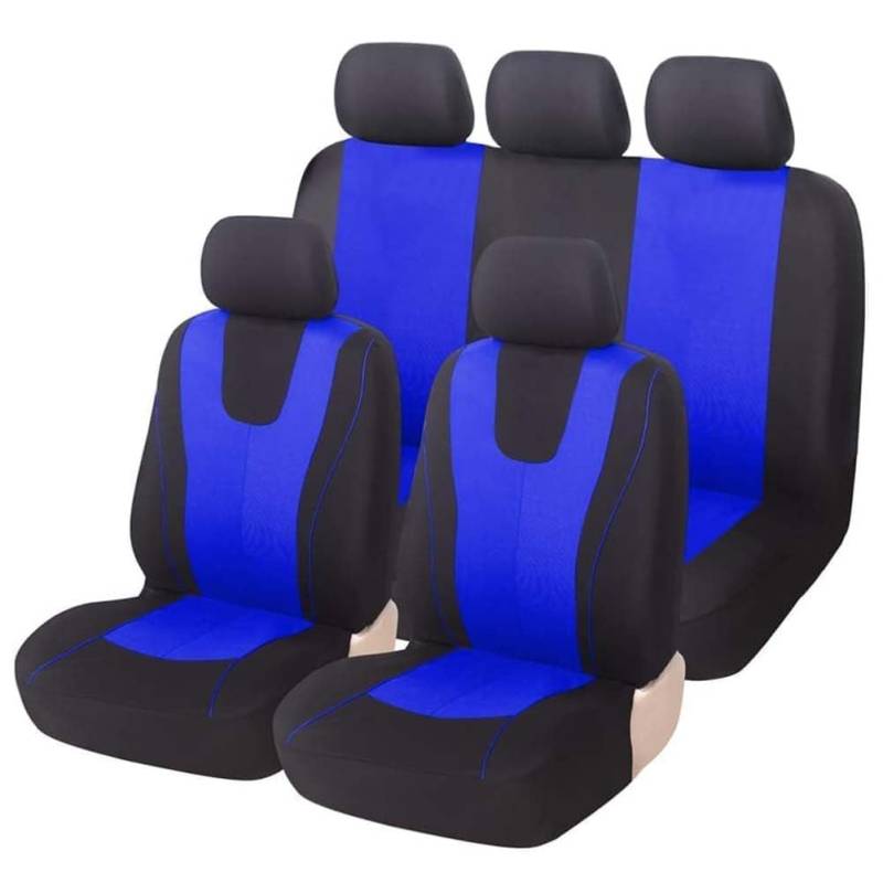 YUSOPOADS Auto SitzbezüGe Sets FüR Lexus UX 250h Hybrid 2019 2020 2021 2022 2023 2024,Allwetter rutschfest Wasserdicht Atmungsaktiv Schonbezug Set Sitzkissenschutz,D- 5 Seats von YUSOPOADS