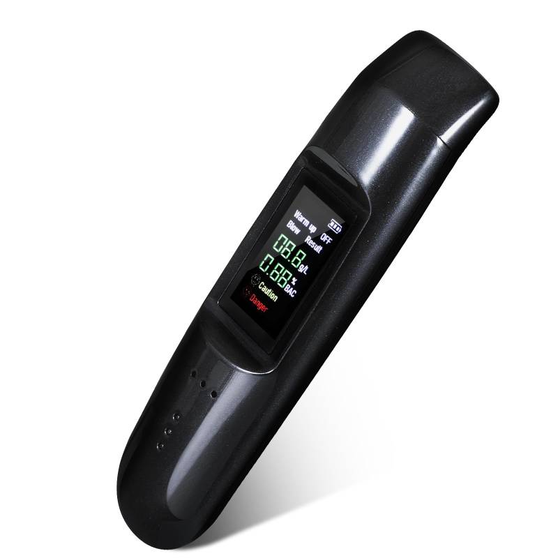 YUWJOOWEE Tragbarer Alkoholtester, Professioneller Alkoholtest, berührungsloser Alkoholtester, mit digitalem LCD-Display und Sprachalarm von YUWJOOWEE