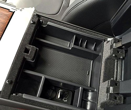 Kunststoff-Aufbewahrungsbox für Innenarmlehne des Jaguar XF, Behälter, Auto-Zubehör, 1 Stück von YUZHONGTIAN