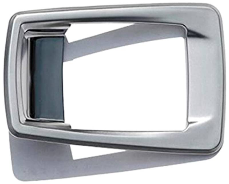 für 2er Active Tourer F45, Gran Tourer F46 2015-2019 Silber Matt Interieur Mittelkonsole Feststellbremse Dekor ABS Kunststoff 1 Stück von YUZHONGTIAN