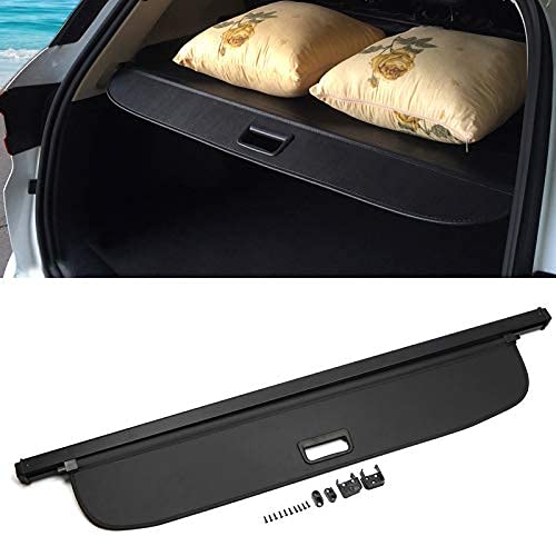 Kofferraum-Sichtschutz, schwarz, hinten, Hutablage für Fiat Freemont 2012–2014 von YUZHONGTIAN