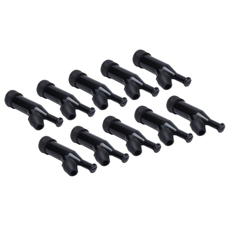 168F Hochdruckkappe Langlebige Einfachinstallations -Zündkerzenkappe für Benzingenerator 10pcs Schwarzes Premium -ABS Material von YWBL-WH