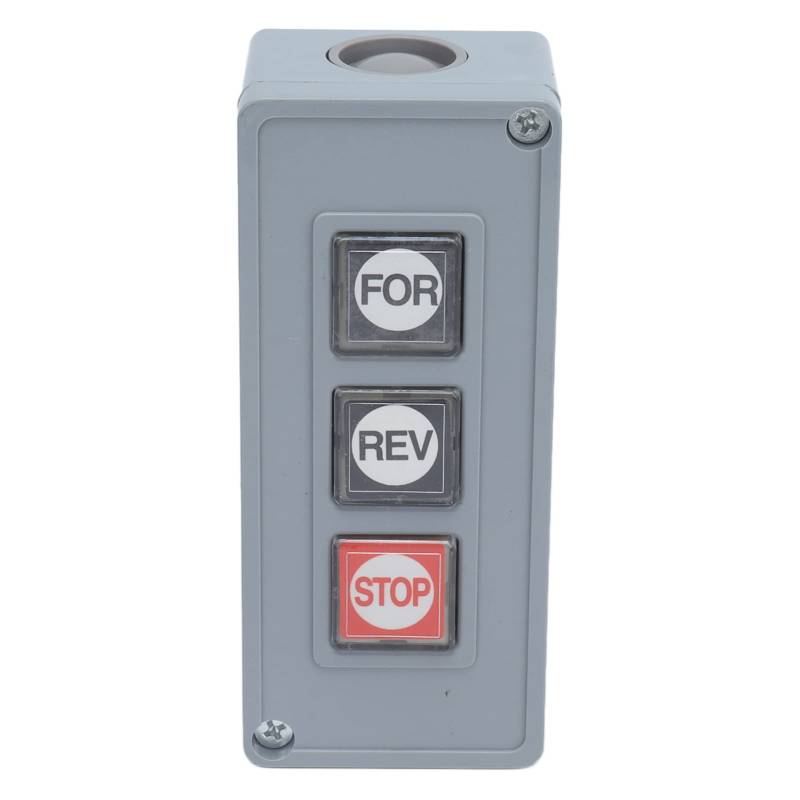 3 Tasten Power Switch Control Station Box Selbstreseting Electronic Project Box für CNC -Drehmaschine und Mehr von YWBL-WH