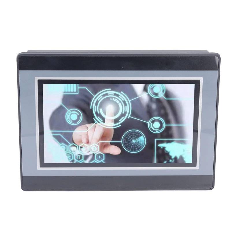 HMI TFT LCD-Anzeigemodul, Touchscreen-Monitor, 7 Zoll, SPS-Steuerbildschirm, 12 Zoll, 8 Ausgänge, DC 24 V, 5 A, Relaisausgangsmodul von YWBL-WH