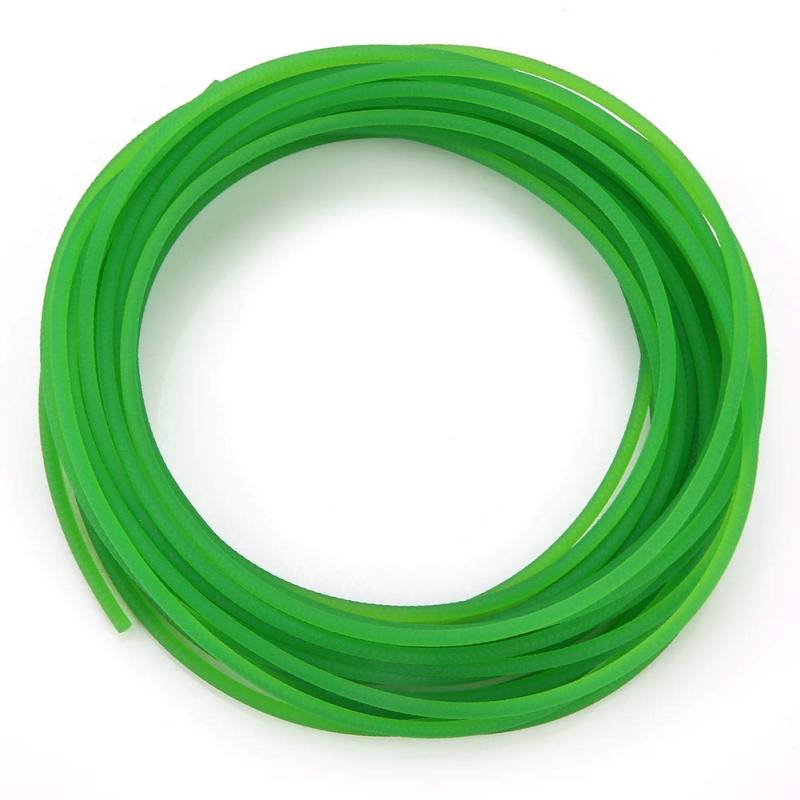 PU Polyurethan Rundgürtel Riemen Grüne Raue Oberfläche Hochleistung Antriebsübertragung 3mm*10m von YWBL-WH