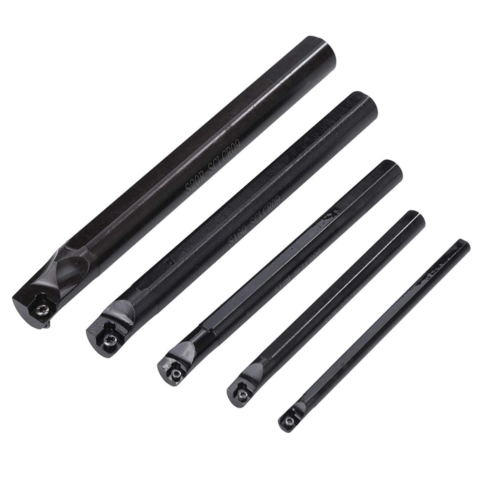 YWBL-WH 5pcs 7/10/12/16/20mm CLCR Drehdrehwerkzeugeinsatz Vane/Wing Bohrungsstangenhalter Set für Effiziente Drehverdringungsarbeiten YWBL-WH 5pcs 7/10/12/16/20mm CLCR Drehdrehwerkzeugeinsatz Vane/Wing Bohrungsstangenhalter Set für Effiziente Drehverdringungsarbeiten von YWBL-WH