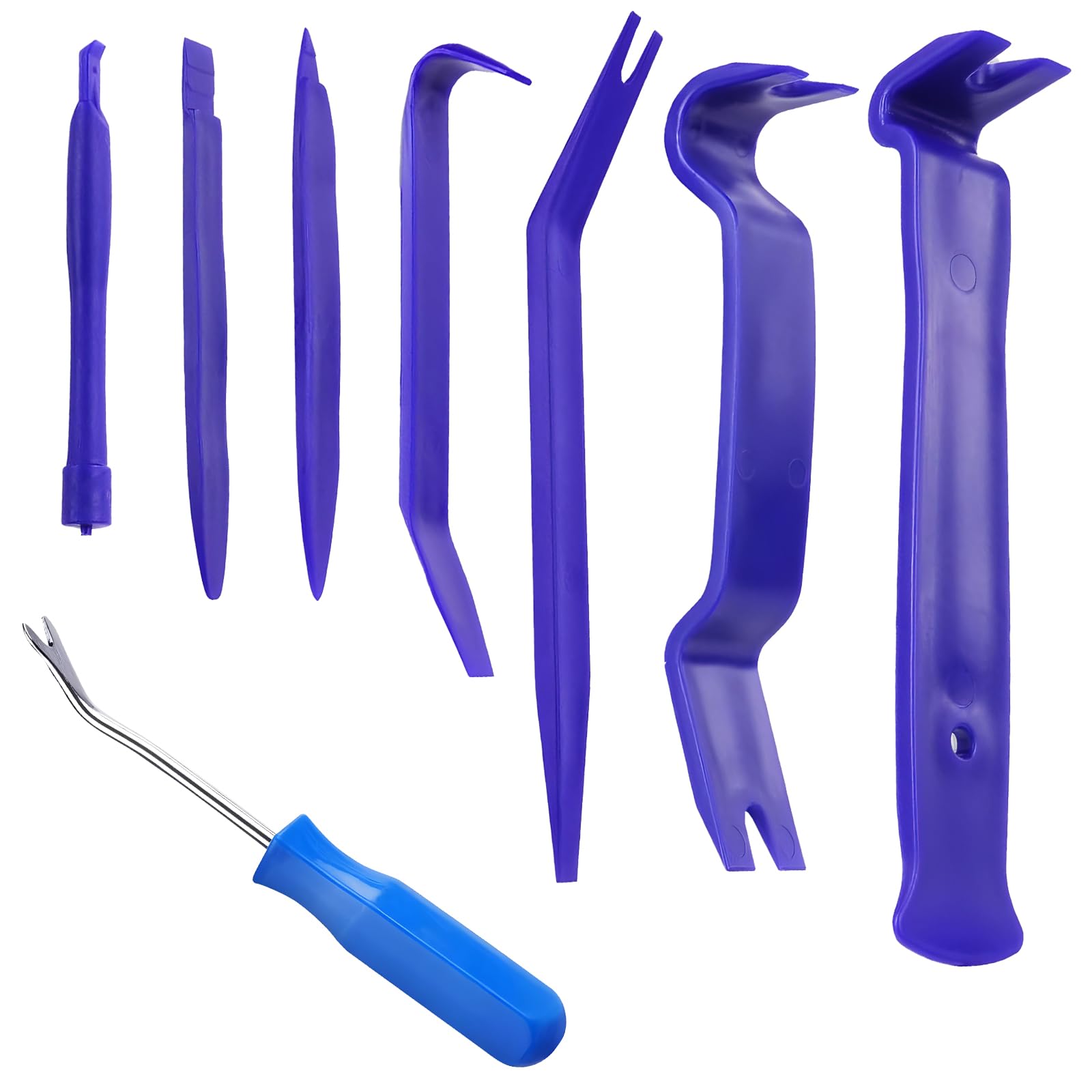 Hebelwerkzeug Auto 8 Teilig Auto Zierleistenkeile Set, Universal Auto Demontage Werkzeug Innenraum Verkleidung, Türverkleidung Werkzeug für Fahrzeug Innen Verkleidung Reparatur Hebelwerkzeug Auto 8 Teilig Auto Zierleistenkeile Set, Universal Auto Demontage Werkzeug Innenraum Verkleidung, Türverkleidung Werkzeug für Fahrzeug Innen Verkleidung Reparatur von YWKJDDM