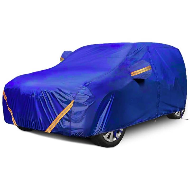Autoabdeckung Kompatibel Mit GMC Sterra Single Cab 2024, Allwetter-Schutzhülle Für Den Außenbereich Wasserdicht Und Winddicht(Blue) von YXCMD