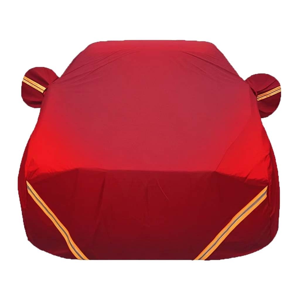 Autoabdeckung Kompatibel Mit Toyota Land Cruiser 2020-2025, Allwetter-Outdoor-Plane Winddicht Und Wasserdicht(Red) von YXCMD