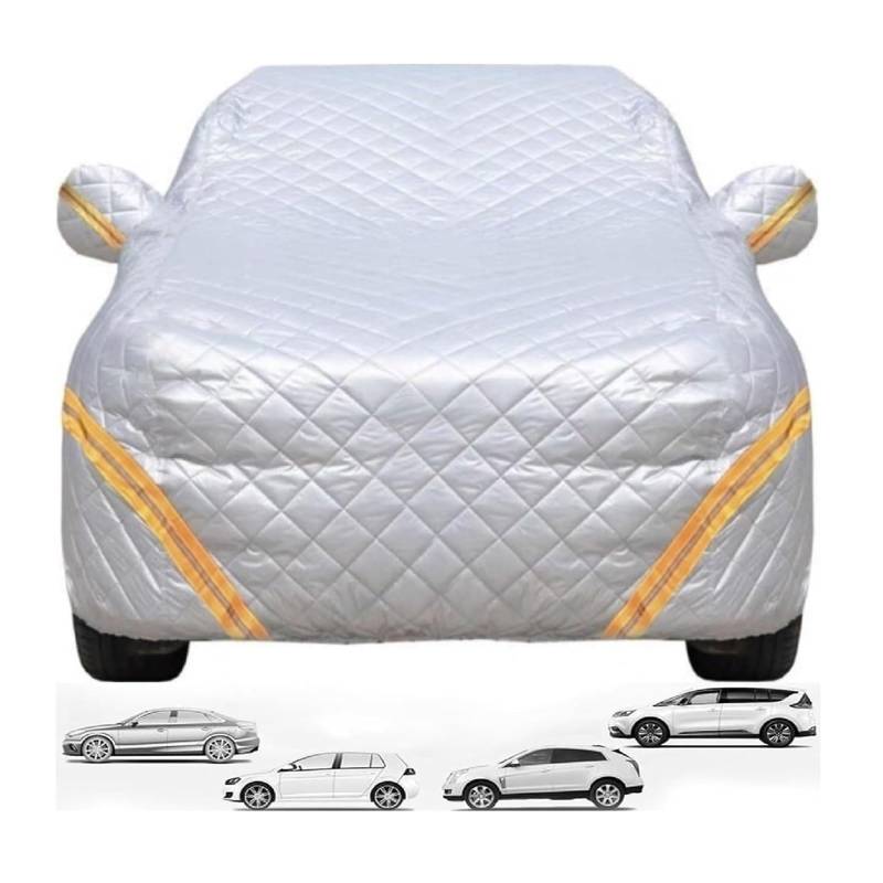 Hagelschutzplane Kompatibel Mit Lexus UX200 UX250h UX300h 2019-2025, Allwetter-Plane Winddicht Schneefest Wasserdicht(Silver,UX200) von YXCMD