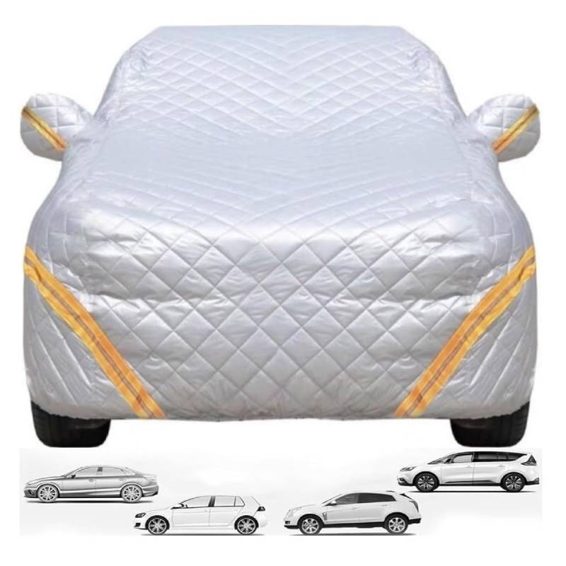 Hagelschutzplane Kompatibel Mit Toyota RAV4 2006-2025, Allwetter-Plane Winddicht Schneefest Wasserdicht(Black) von YXCMD