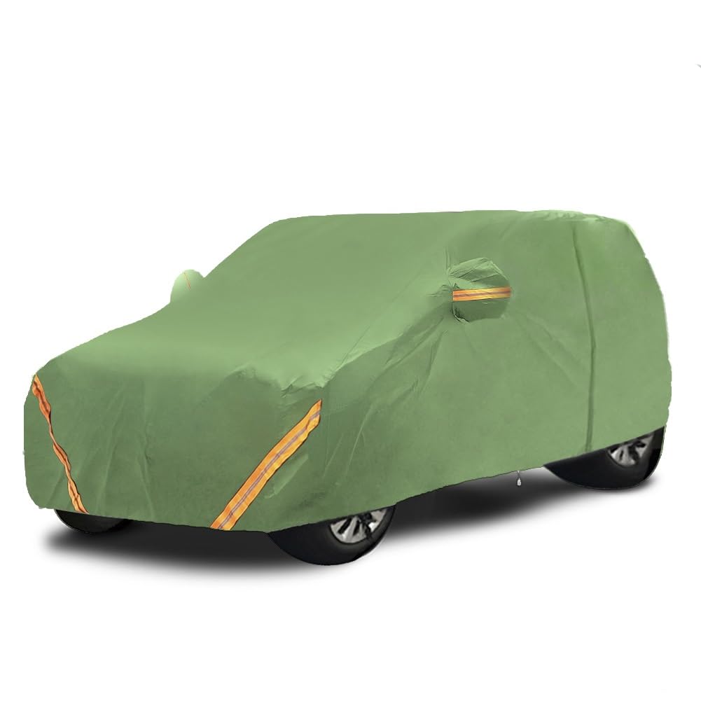 Vollständige Autoabdeckung Kompatibel Mit Audi A7 2021-2025, wasserdichte Winddichte Plane Für Den Außenbereich(Green) von YXCMD