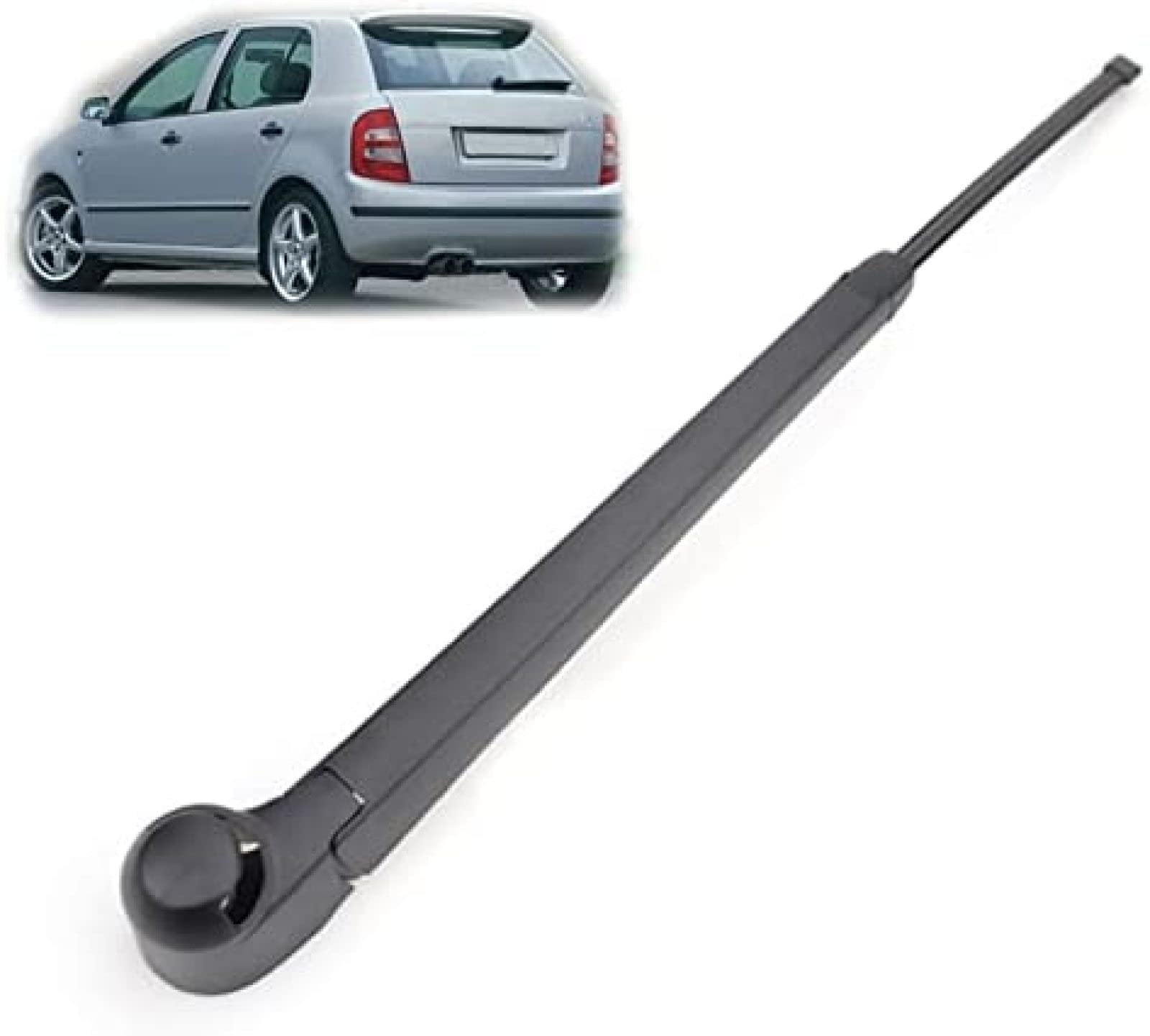 Heckwischerblatt & Arm Set Kit für Skoda für Fabia 6Y 1999–2006 Windschutzscheibe Windschutzscheibe Heckscheibenwischer Heckwischerblatt & Arm Set Kit für Skoda für Fabia 6Y 1999–2006 Windschutzscheibe Windschutzscheibe Heckscheibenwischer von YXDSXYG