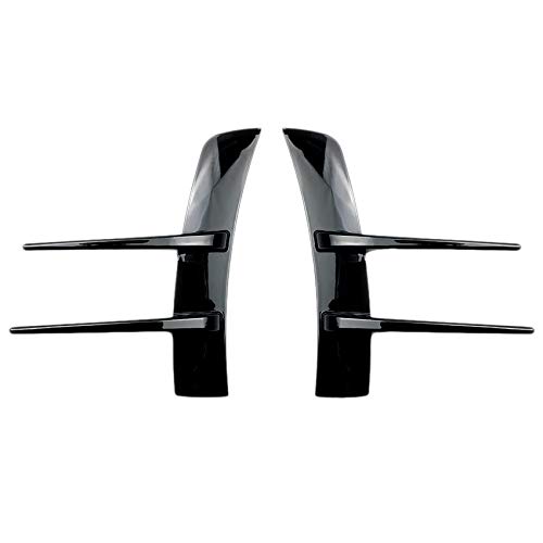 YXHH schwarz Frontstoßstange Spoiler Flanke Windmesser für eine A180 A200 A220 W177 (schwarz) von YXHH