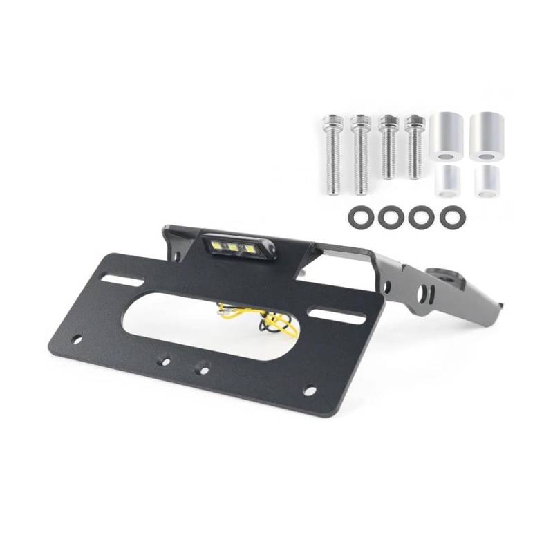 YXSM Für Husqvarna VitPilen 401 SvartPilen 401 SvartPilen 250 2020-2023 2021 2022 Motorrad-Heck-Kennzeichenhalter-Halterung, Tail Tidy Fender Eliminator Kit, YXSM789 von YXSM