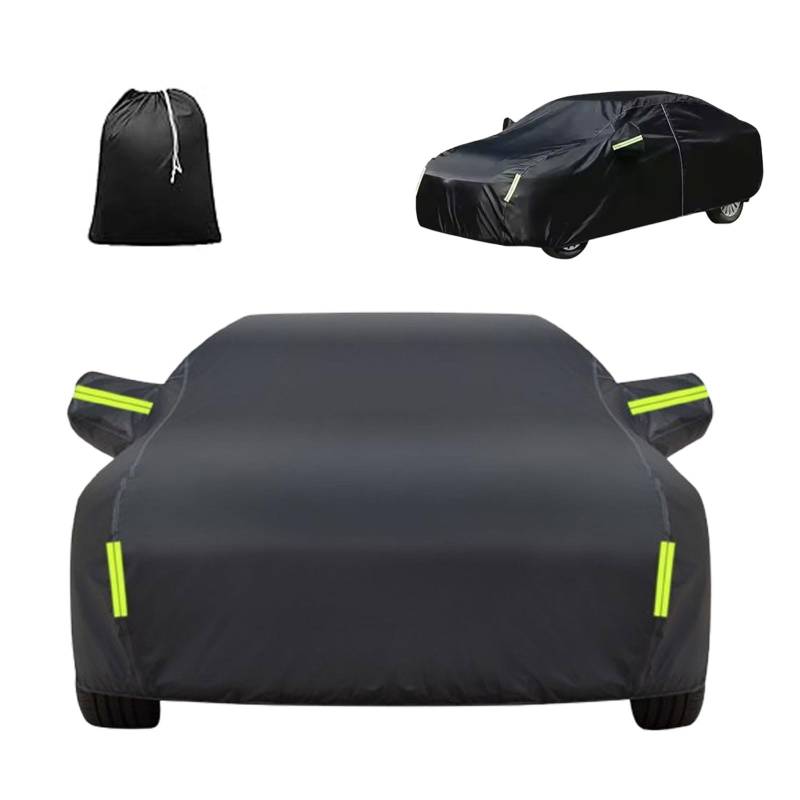 Autoabdeckung für 𝖥𝗂𝖺𝗍 124 Spider Auto Abdeckplane Autoabdeckung Vollgarage Winter Winddicht Schneedicht UV-Schutz Outdoor Auto Garage von YXUO