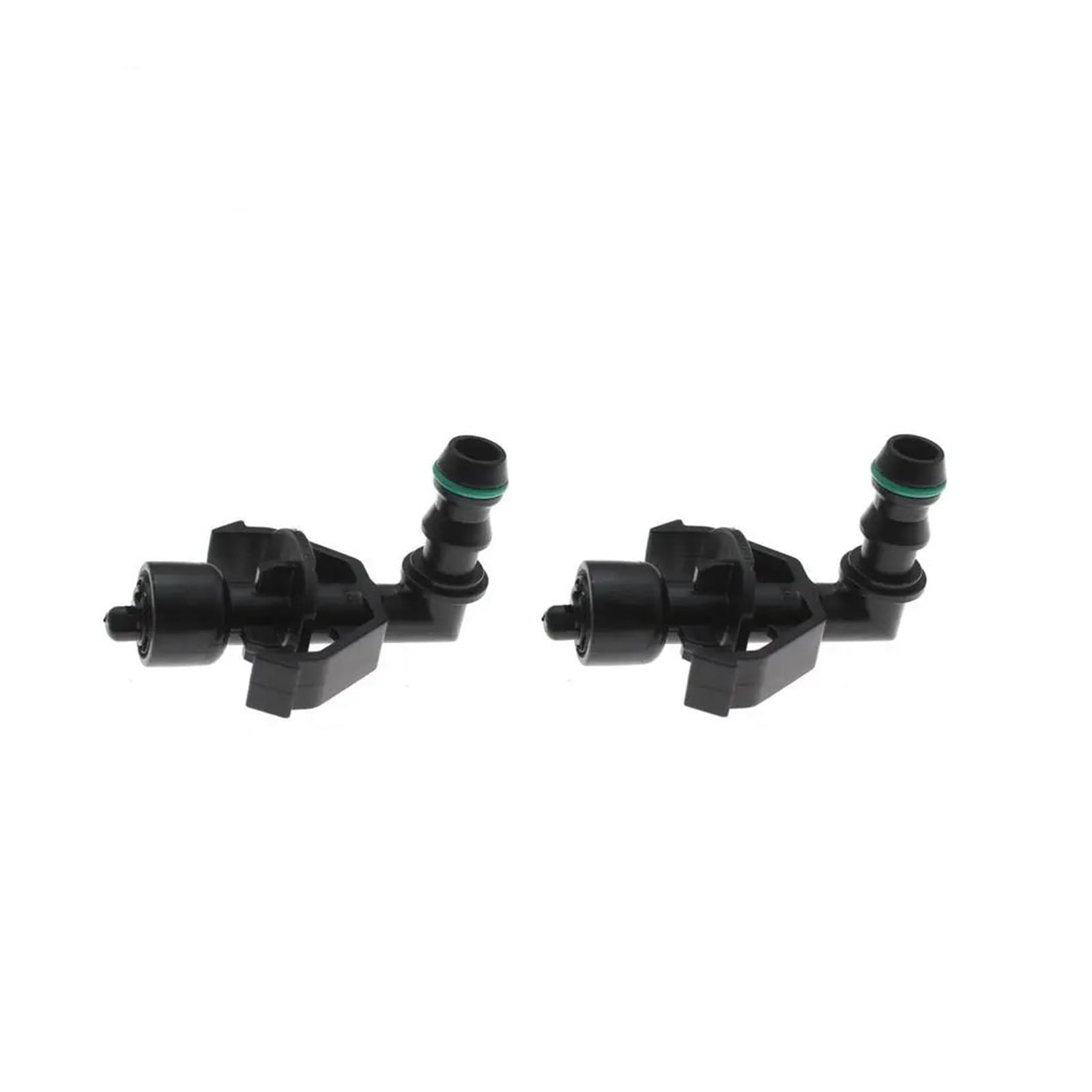 YYFHR 1/2 Stück Frontscheinwerfer-Waschdüse, passend for 6 E63 E64 LCI 2004-2010 61677059223 7059223 Scheinwerfer-Sprühstrahlabdeckung Stoßstange Scheinwerfer-Reinigungssprühkopf(2 pcs) von YYFHR