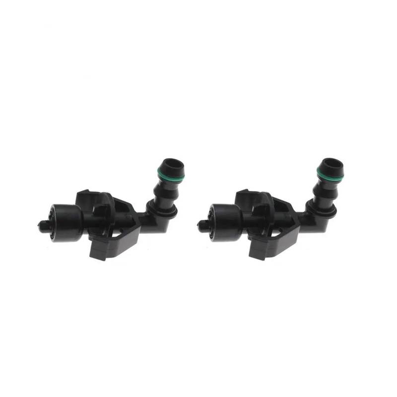 YYFHR 1/2 Stück Frontscheinwerfer-Waschdüse, passend for 6 E63 E64 LCI 2004-2010 61677059223 7059223 Scheinwerfer-Sprühstrahlabdeckung Stoßstange Scheinwerfer-Reinigungssprühkopf(2 pcs) von YYFHR
