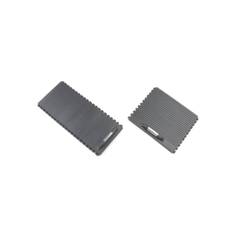 YYFHR 2-teilige Getränkehalter-Rollo-Abdeckung, passend for Dongfeng, passend for Jade FR1, Schieberollläden for die Mittelkonsole des Autos Aufrollbare Getränkehalter-Abdeckung(1 pair- long short) von YYFHR