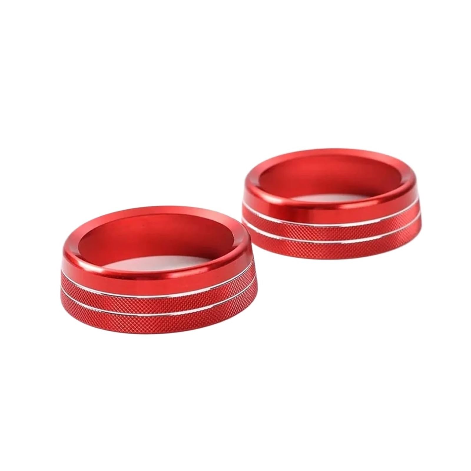 YYFHR AC Control Schalter Taste Ring Abdeckung Trim Fit for Ford Mustang 2015-2020 Abdeckung für Klimaanlagenknopf(Red) von YYFHR