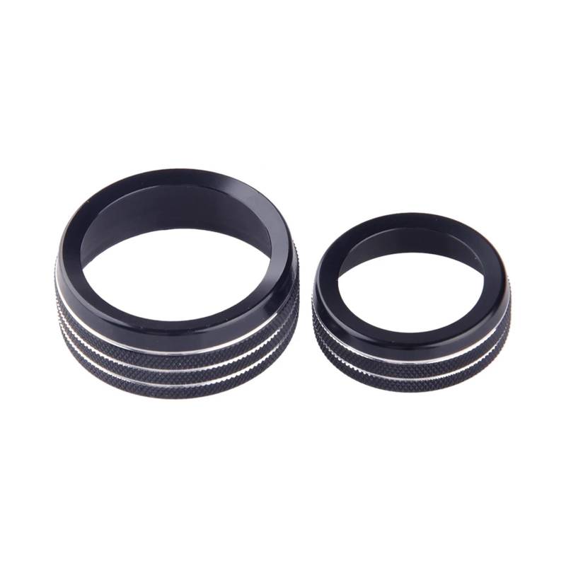 YYFHR AC Radio Schalter Knopf Trim Abdeckung Ring Fit for Dodge Durango 2014-2020 Abdeckung für Klimaanlagenknopf von YYFHR