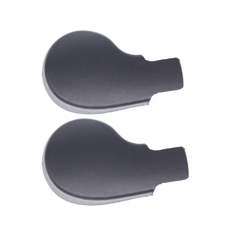 YYFHR Abdeckkappe for Kipphebelbolzen des Heckscheibenwischerarms, passend for VW, passend for Golf 6 7 MK6 5K MK7 2008–2020 Frontscheibenwischerkappe(2Pc) von YYFHR